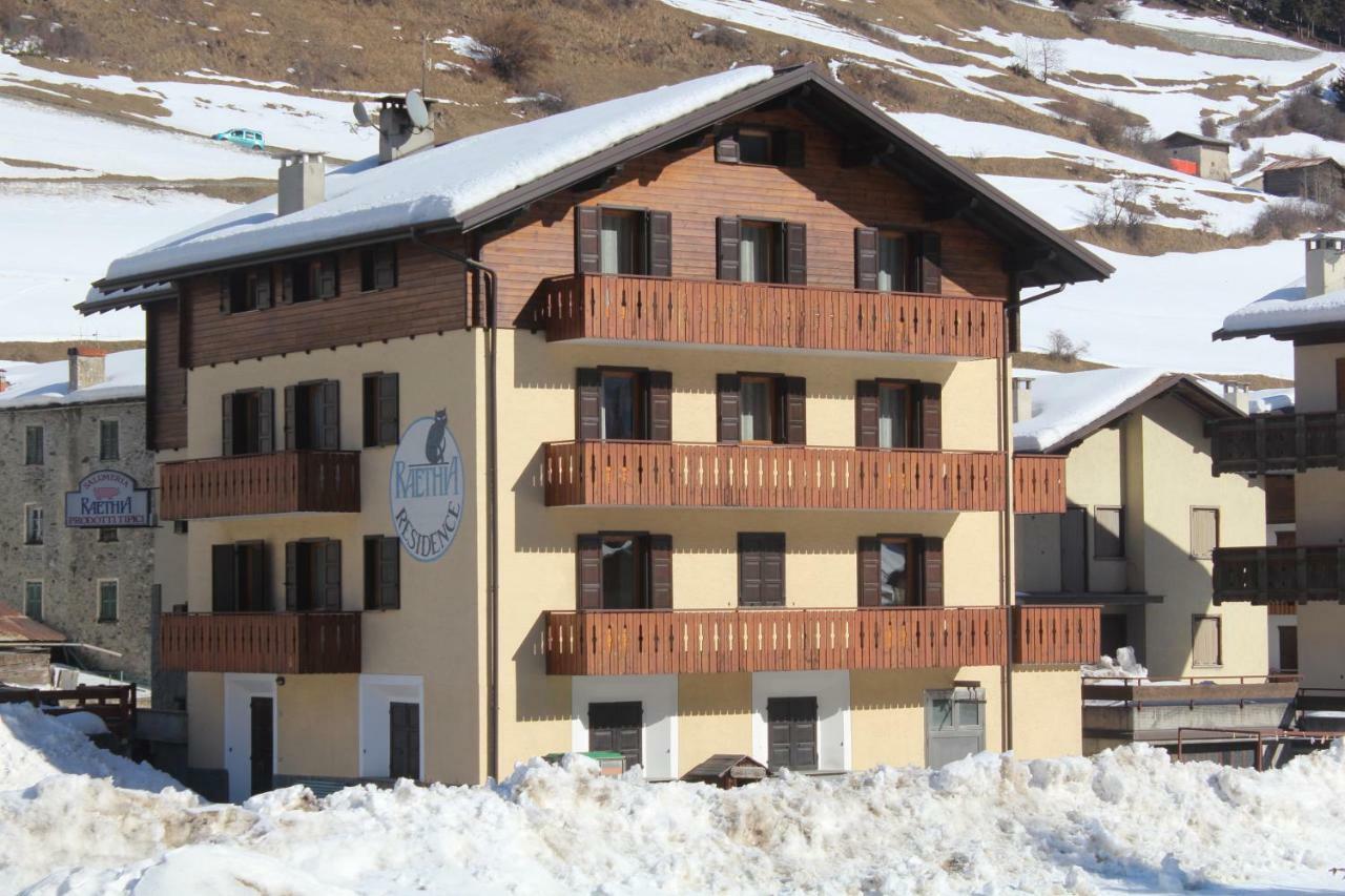 Residence Raethia Tra Bormio E Livigno Pradelle Exteriér fotografie