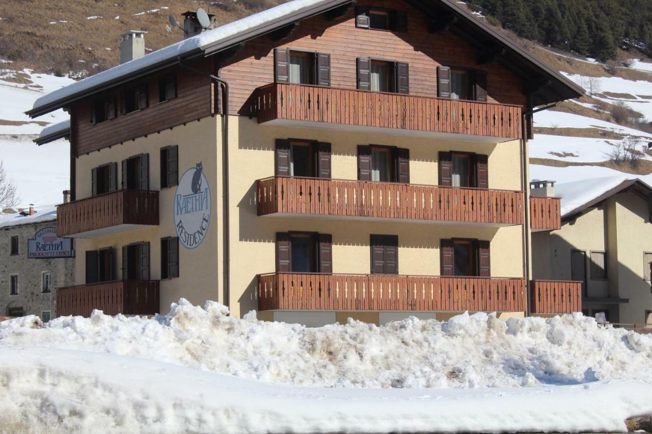 Residence Raethia Tra Bormio E Livigno Pradelle Exteriér fotografie